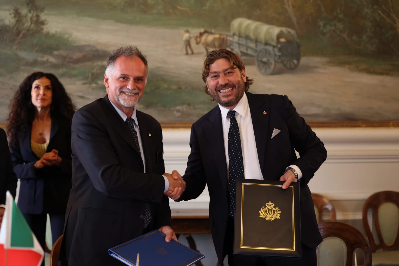 Il Ministro del Turismo della Repubblica Italiana Massimo Garavaglia in visita Ufficiale a San Marino