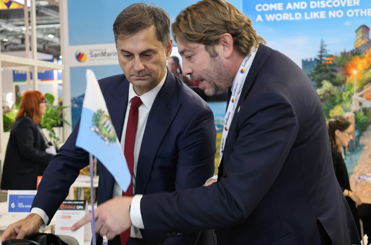 The commitment of Secretary of State Pedini Amati to the WTM in London continues