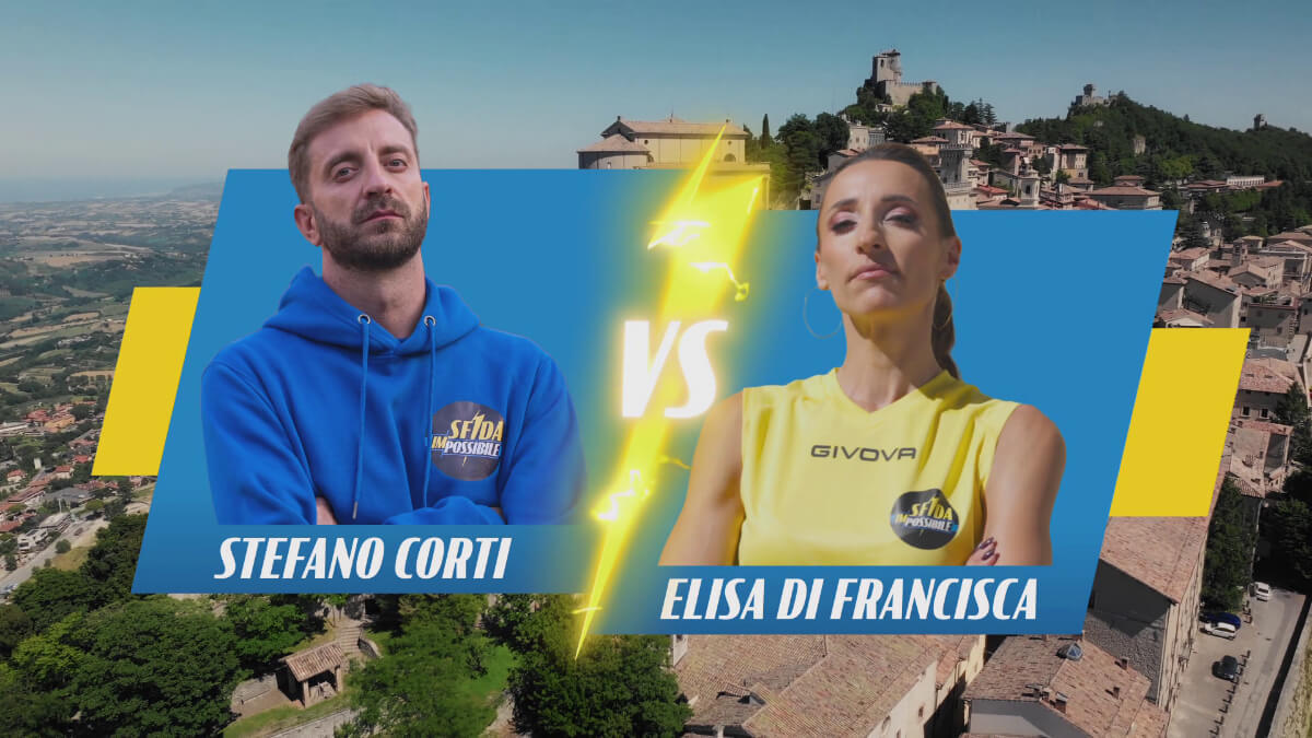 La campionessa di scherma Elisa Di Francisca protagonista della terza puntata di  “Sfida  Impossibile”a San Marino 